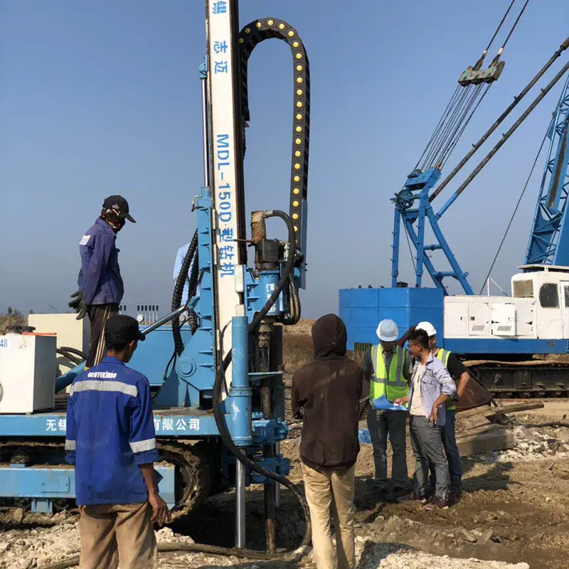 Anti Floating Anchor Drilling Rig